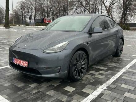 Тесла Model Y 2022 в Виннице на Automoto.ua Серый Тесла Model Y, объемом двигателя 0 л и пробегом 47 тыс. км за 26900 $, фото 1 на Automoto.ua