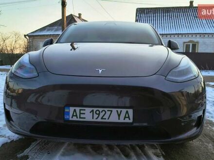 Тесла Model Y 2022 в Новомосковске на Automoto.ua Серый Тесла Model Y, объемом двигателя 0 л и пробегом 45 тыс. км за 29400 $, фото 1 на Automoto.ua