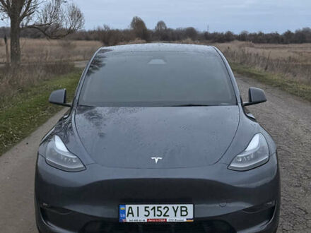 Серый Тесла Model Y, объемом двигателя 0 л и пробегом 67 тыс. км за 34500 $, фото 1 на Automoto.ua