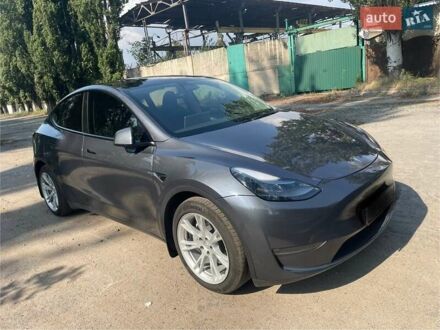 Тесла Model Y 2023 в Днепре (Днепропетровске) на Automoto.ua Серый Тесла Model Y, объемом двигателя 0 л и пробегом 31 тыс. км за 26500 $, фото 1 на Automoto.ua