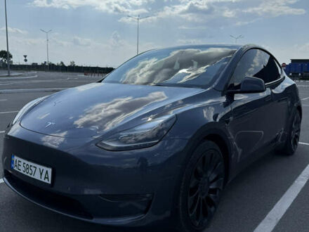Сірий Тесла Model Y, об'ємом двигуна 0 л та пробігом 37 тис. км за 31500 $, фото 1 на Automoto.ua