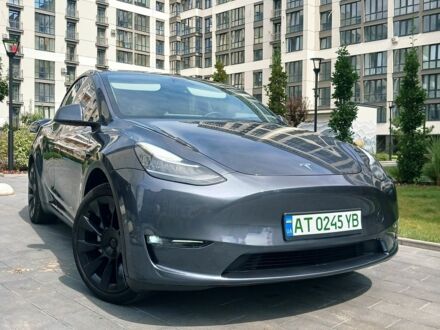 Сірий Тесла Model Y, об'ємом двигуна 0 л та пробігом 43 тис. км за 27500 $, фото 1 на Automoto.ua