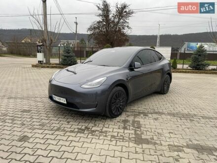 Сірий Тесла Model Y, об'ємом двигуна 0 л та пробігом 55 тис. км за 25000 $, фото 1 на Automoto.ua