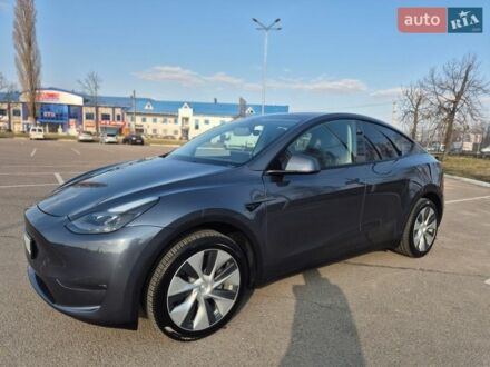 Сірий Тесла Model Y, об'ємом двигуна 0 л та пробігом 28 тис. км за 28500 $, фото 1 на Automoto.ua