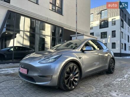 Тесла Model Y 2023 у Рівному на Automoto.ua Сірий Тесла Model Y, об'ємом двигуна 0 л та пробігом 29 тис. км за 40000 $, фото 1 на Automoto.ua