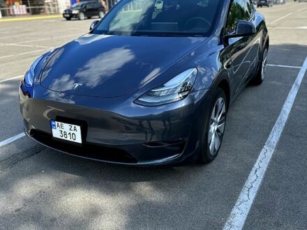 Тесла Model Y 2023 в Каменское - Днепродзержинск на Automoto.ua Серый Тесла Model Y, объемом двигателя 0 л и пробегом 13 тыс. км за 28650 $, фото 1 на Automoto.ua