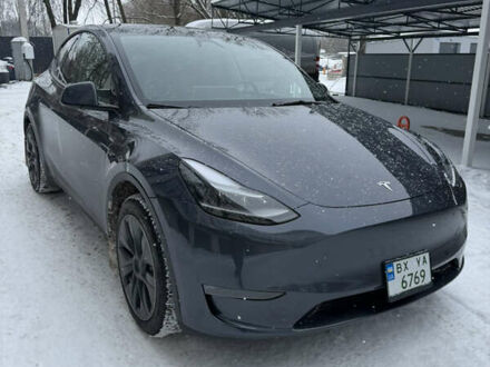 Сірий Тесла Model Y, об'ємом двигуна 0 л та пробігом 45 тис. км за 28000 $, фото 1 на Automoto.ua
