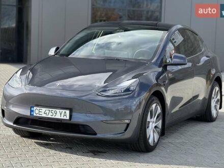 Серый Тесла Model Y, объемом двигателя 0 л и пробегом 15 тыс. км за 32000 $, фото 1 на Automoto.ua