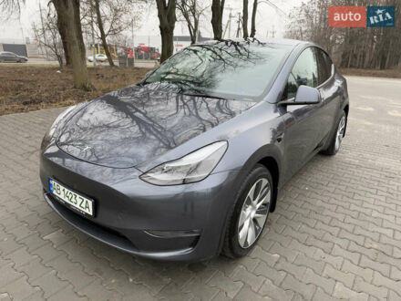 Тесла Model Y 2023 в Виннице на Automoto.ua Серый Тесла Model Y, объемом двигателя 0 л и пробегом 6 тыс. км за 33000 $, фото 1 на Automoto.ua