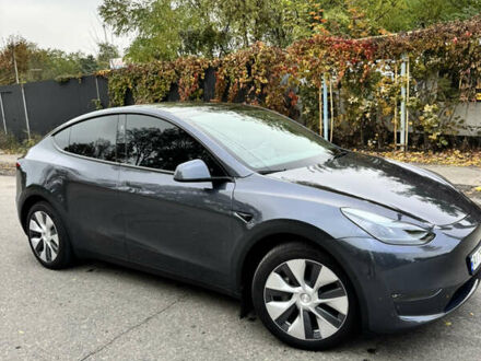 Серый Тесла Model Y, объемом двигателя 0 л и пробегом 19 тыс. км за 26900 $, фото 1 на Automoto.ua
