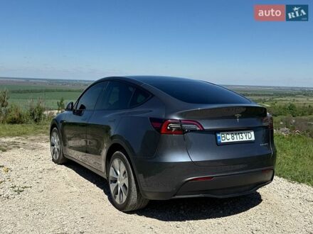 Серый Тесла Model Y, объемом двигателя 0 л и пробегом 39 тыс. км за 24750 $, фото 1 на Automoto.ua