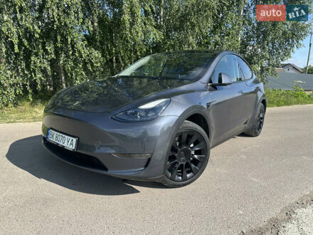 Тесла Model Y 2023 в Ровно на Automoto.ua Серый Тесла Model Y, объемом двигателя 0 л и пробегом 32 тыс. км за 24700 $, фото 1 на Automoto.ua