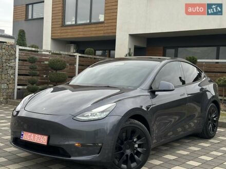 Тесла Model Y 2023 в Стрые на Automoto.ua Серый Тесла Model Y, объемом двигателя 0 л и пробегом 7 тыс. км за 29950 $, фото 1 на Automoto.ua