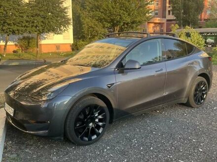 Тесла Model Y 2023 у Києві на Automoto.ua Сірий Тесла Model Y, об'ємом двигуна 0 л та пробігом 17 тис. км за 33900 $, фото 1 на Automoto.ua