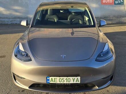 Тесла Model Y 2023 в Днепре (Днепропетровске) на Automoto.ua Серый Тесла Model Y, объемом двигателя 0 л и пробегом 1 тыс. км за 38000 $, фото 1 на Automoto.ua