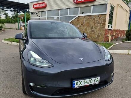 Тесла Model Y 2023 в Харькове на Automoto.ua Серый Тесла Model Y, объемом двигателя 0 л и пробегом 5 тыс. км за 31700 $, фото 1 на Automoto.ua