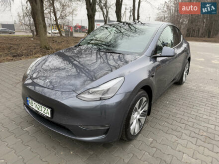 Серый Тесла Model Y, объемом двигателя 0 л и пробегом 6 тыс. км за 30000 $, фото 1 на Automoto.ua