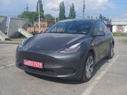 Тесла Model Y 2023 у Кременчуге на Automoto.ua Сірий Тесла Model Y, об'ємом двигуна 0 л та пробігом 49 тис. км за 27450 $, фото 1 на Automoto.ua