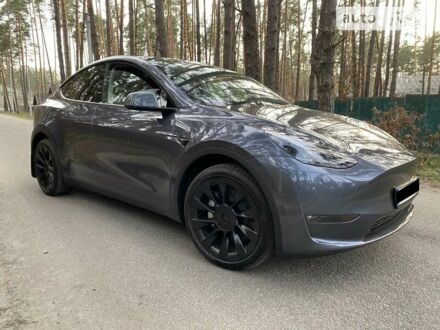 Сірий Тесла Model Y, об'ємом двигуна 0 л та пробігом 2 тис. км за 36800 $, фото 1 на Automoto.ua