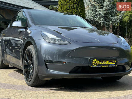 Тесла Model Y 2023 в Львове на Automoto.ua Серый Тесла Model Y, объемом двигателя 0 л и пробегом 16 тыс. км за 28999 $, фото 1 на Automoto.ua