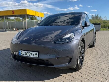 Сірий Тесла Model Y, об'ємом двигуна 0 л та пробігом 124 тис. км за 25400 $, фото 1 на Automoto.ua