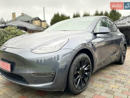 Тесла Model Y 2023 в Львове на Automoto.ua Серый Тесла Model Y, объемом двигателя 0 л и пробегом 4 тыс. км за 33300 $, фото 1 на Automoto.ua