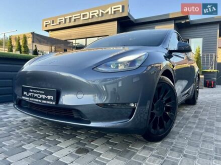 Тесла Model Y 2023 в Киеве на Automoto.ua Серый Тесла Model Y, объемом двигателя 0 л и пробегом 29 тыс. км за 31900 $, фото 1 на Automoto.ua