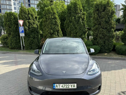Сірий Тесла Model Y, об'ємом двигуна 0 л та пробігом 24 тис. км за 30500 $, фото 1 на Automoto.ua