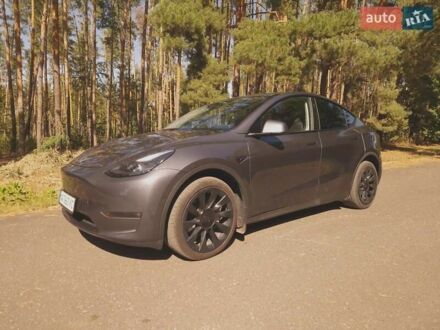 Сірий Тесла Model Y, об'ємом двигуна 0 л та пробігом 28 тис. км за 32900 $, фото 1 на Automoto.ua