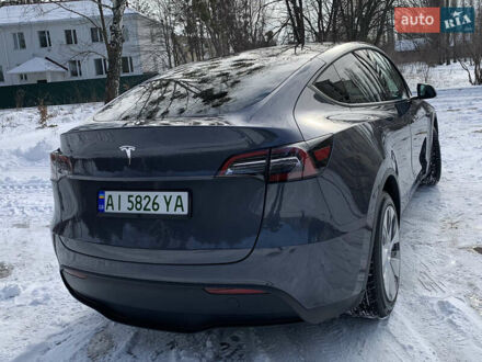 Тесла Model Y 2023 в Ирпене на Automoto.ua Серый Тесла Model Y, объемом двигателя 0 л и пробегом 47 тыс. км за 30500 $, фото 1 на Automoto.ua