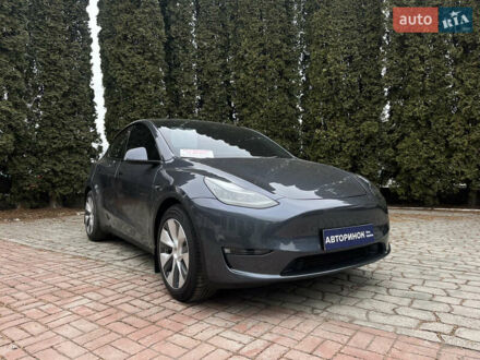Серый Тесла Model Y, объемом двигателя 0 л и пробегом 10 тыс. км за 41000 $, фото 1 на Automoto.ua