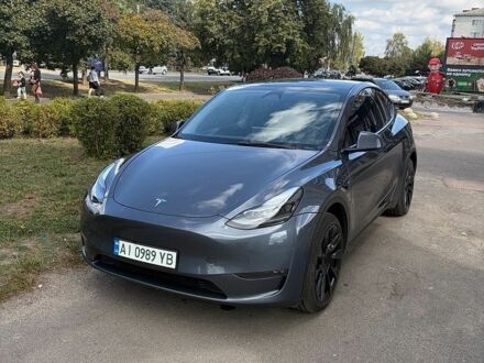 Серый Тесла Model Y, объемом двигателя 0 л и пробегом 101 тыс. км за 21500 $, фото 1 на Automoto.ua