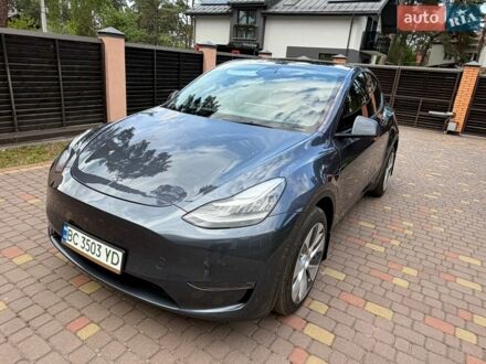 Сірий Тесла Model Y, об'ємом двигуна 0 л та пробігом 41 тис. км за 24900 $, фото 1 на Automoto.ua
