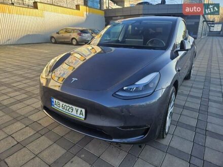 Тесла Model Y 2023 в Виннице на Automoto.ua Серый Тесла Model Y, объемом двигателя 0 л и пробегом 5 тыс. км за 35000 $, фото 1 на Automoto.ua