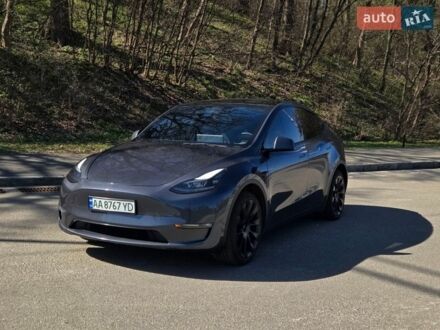 Сірий Тесла Model Y, об'ємом двигуна 0 л та пробігом 73 тис. км за 27500 $, фото 1 на Automoto.ua