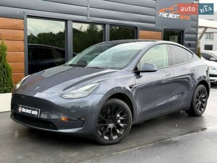 Тесла Model Y 2023 в Ровно на Automoto.ua Серый Тесла Model Y, объемом двигателя 0 л и пробегом 38 тыс. км за 27899 $, фото 1 на Automoto.ua