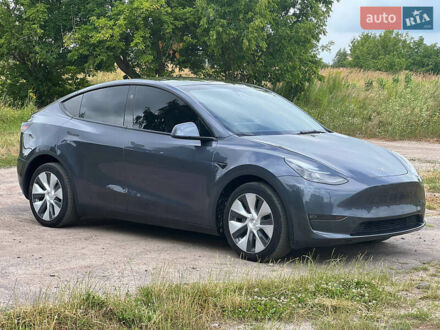 Серый Тесла Model Y, объемом двигателя 0 л и пробегом 40 тыс. км за 29000 $, фото 1 на Automoto.ua