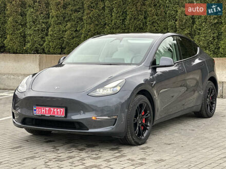 Сірий Тесла Model Y, об'ємом двигуна 0 л та пробігом 26 тис. км за 25999 $, фото 1 на Automoto.ua