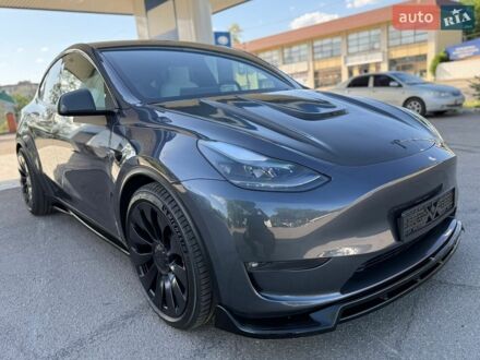 Сірий Тесла Model Y, об'ємом двигуна 0 л та пробігом 10 тис. км за 37555 $, фото 1 на Automoto.ua