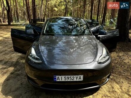 Тесла Model Y 2023 в Киеве на Automoto.ua Серый Тесла Model Y, объемом двигателя 0 л и пробегом 15 тыс. км за 27100 $, фото 1 на Automoto.ua