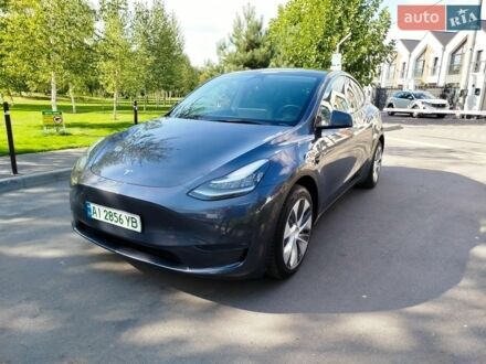 Серый Тесла Model Y, объемом двигателя 0 л и пробегом 66 тыс. км за 29000 $, фото 1 на Automoto.ua