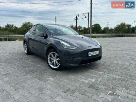 Серый Тесла Model Y, объемом двигателя 0 л и пробегом 81 тыс. км за 24500 $, фото 1 на Automoto.ua