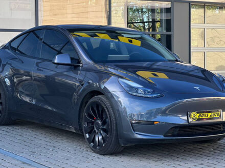 Тесла Model Y 2023 у Івано-Франківську на Automoto.ua Сірий Тесла Model Y, об'ємом двигуна 82 л та пробігом 10 тис. км за 35000 $, фото 1 на Automoto.ua