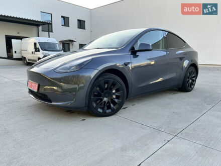 Серый Тесла Model Y, объемом двигателя 0 л и пробегом 37 тыс. км за 29300 $, фото 1 на Automoto.ua