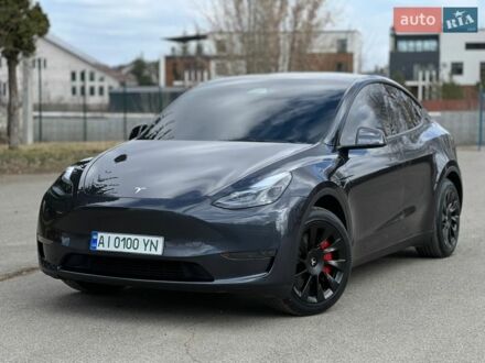 Сірий Тесла Model Y, об'ємом двигуна 0 л та пробігом 11 тис. км за 30900 $, фото 1 на Automoto.ua