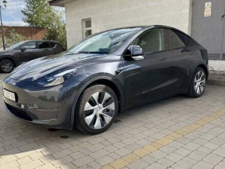 Серый Тесла Model Y, объемом двигателя 0 л и пробегом 30 тыс. км за 27500 $, фото 1 на Automoto.ua