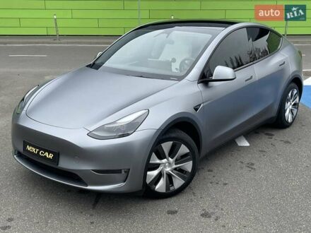 Серый Тесла Model Y, объемом двигателя 0 л и пробегом 25 тыс. км за 36700 $, фото 1 на Automoto.ua