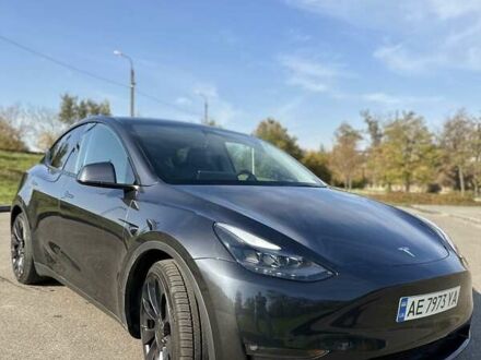 Сірий Тесла Model Y, об'ємом двигуна 0 л та пробігом 25 тис. км за 35500 $, фото 1 на Automoto.ua