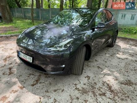 Тесла Model Y 2024 в Киеве на Automoto.ua Серый Тесла Model Y, объемом двигателя 0 л и пробегом 9 тыс. км за 29990 $, фото 1 на Automoto.ua