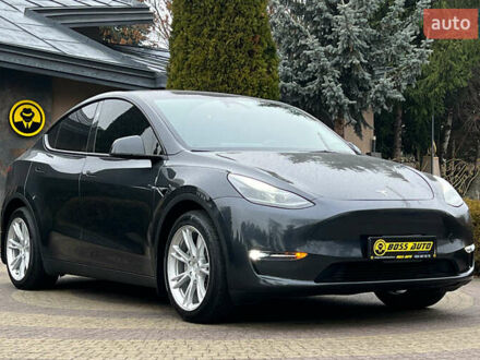 Серый Тесла Model Y, объемом двигателя 0 л и пробегом 24 тыс. км за 33850 $, фото 1 на Automoto.ua
